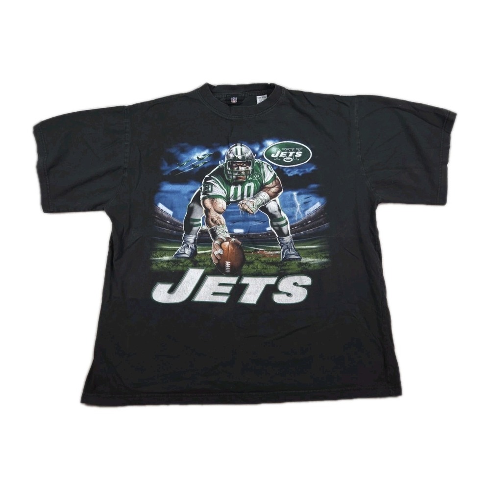 Vintage New York Jets T Shirt Mens XL NFL Football